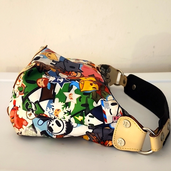 LeSportsac X Tokidoki Dual Compartment Nylon Pouch - Picture 10 of 14